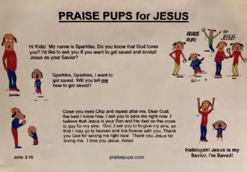 Praise Pups for Jesus 2